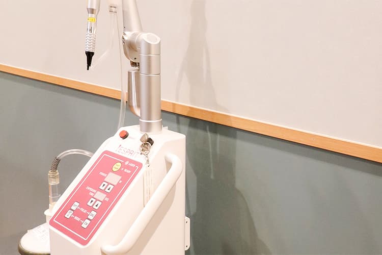 炭酸ガスレーザーの写真